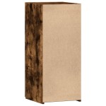 vidaXL Dulap, stejar fumuriu, 40x42,5x93 cm, lemn prelucrat