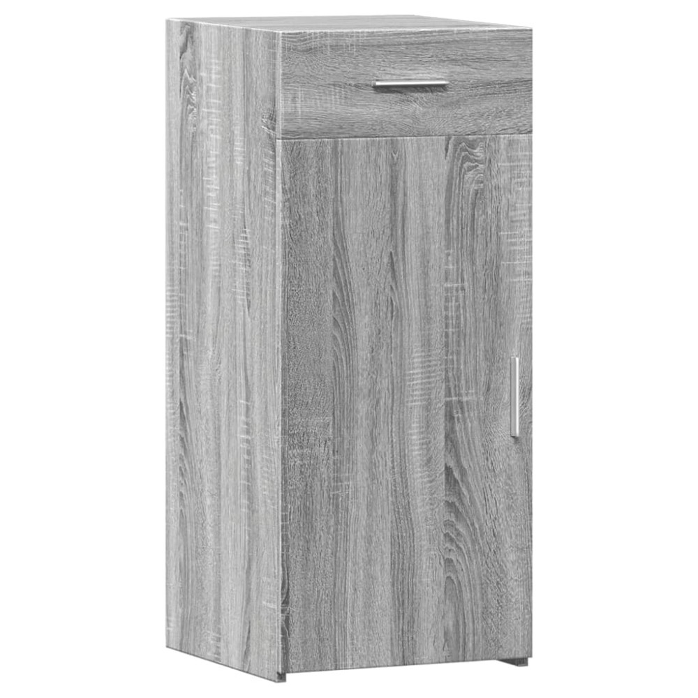 vidaXL Dulap, sonoma gri, 40x42,5x93 cm, lemn prelucrat