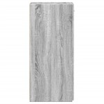 vidaXL Dulap, sonoma gri, 40x42,5x93 cm, lemn prelucrat
