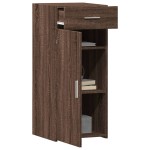 vidaXL Dulap, stejar maro, 40x42,5x93 cm, lemn prelucrat