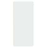 vidaXL Dulap, alb, 45x42,5x93 cm, lemn prelucrat