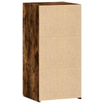 vidaXL Dulap, stejar afumat, 45x42,5x93 cm, lemn prelucrat