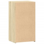 vidaXL Dulap, stejar sonoma, 50x42,5x93 cm, lemn prelucrat