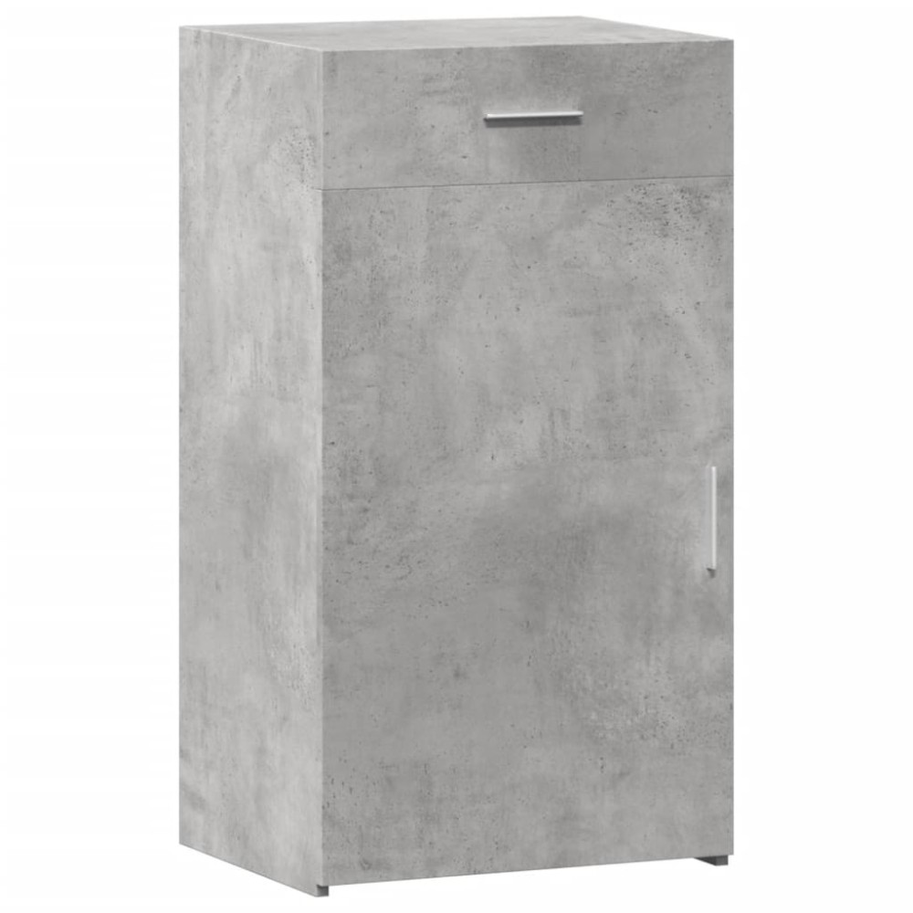 vidaXL Dulap, gri beton, 50x42,5x93 cm, lemn prelucrat