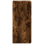 vidaXL Dulap, stejar fumuriu, 50x42,5x93 cm, lemn prelucrat