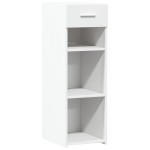 vidaXL Dulap, alb, 30x42,5x93 cm, lemn prelucrat