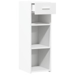 vidaXL Dulap, alb, 30x42,5x93 cm, lemn prelucrat