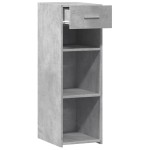 vidaXL Dulap, gri beton, 30x42,5x93 cm, lemn prelucrat vidaXL Dulap, gri beton, 30x42,5x93 cm, lemn prelucrat