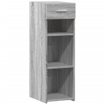 vidaXL Dulap, gri sonoma, 30x42,5x93 cm, lemn prelucrat