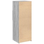 vidaXL Dulap, gri sonoma, 30x42,5x93 cm, lemn prelucrat
