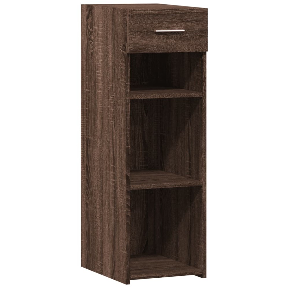 vidaXL Dulap, stejar maro, 30x42,5x93 cm, lemn prelucrat