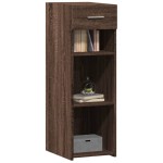 vidaXL Dulap, stejar maro, 30x42,5x93 cm, lemn prelucrat
