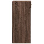 vidaXL Dulap, stejar maro, 30x42,5x93 cm, lemn prelucrat