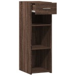 vidaXL Dulap, stejar maro, 30x42,5x93 cm, lemn prelucrat