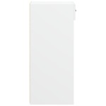 vidaXL Dulap, alb, 40x42,5x93 cm, lemn prelucrat