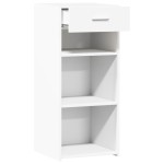 vidaXL Dulap, alb, 40x42,5x93 cm, lemn prelucrat