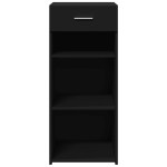 vidaXL Dulap, negru, 40x42,5x93 cm, lemn prelucrat