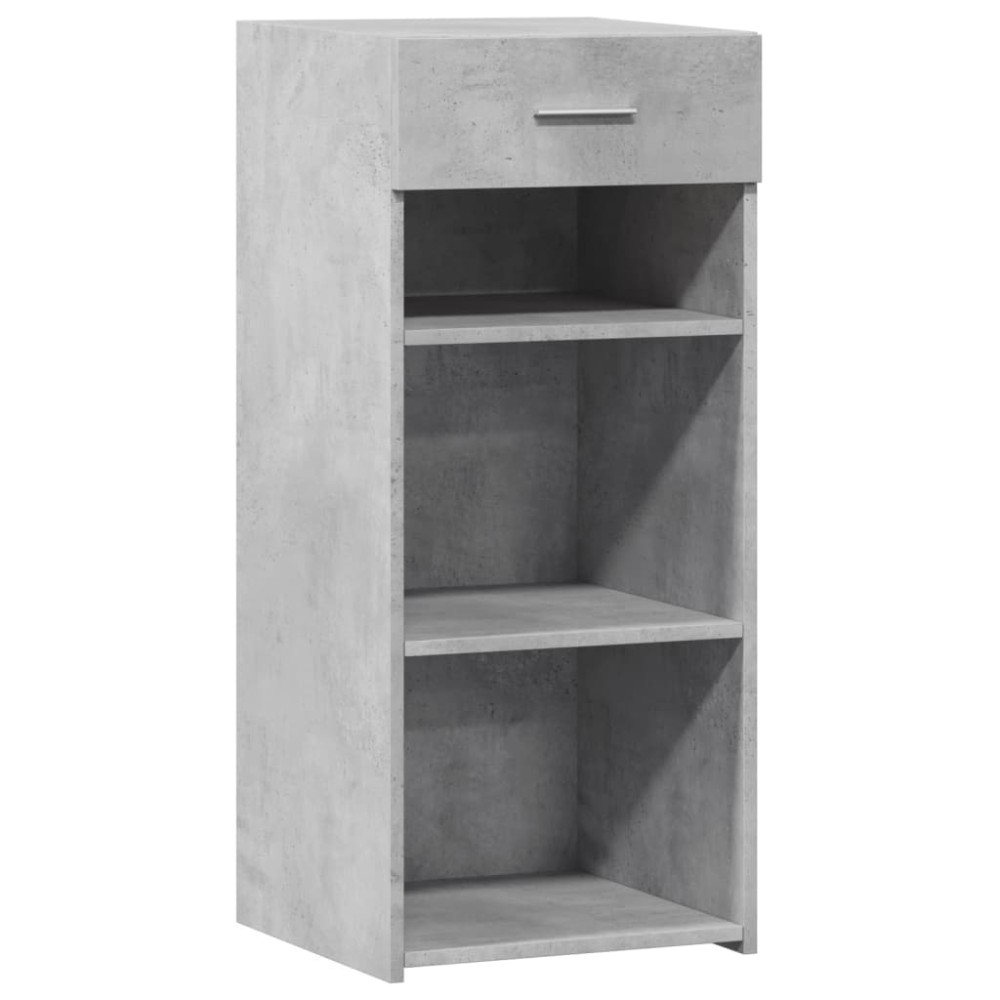 vidaXL Dulap, gri beton, 40x42,5x93 cm, lemn prelucrat