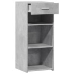 vidaXL Dulap, gri beton, 40x42,5x93 cm, lemn prelucrat vidaXL Dulap, gri beton, 40x42,5x93 cm, lemn prelucrat