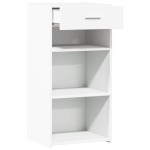 vidaXL Dulap, alb, 45x42,5x93 cm, lemn prelucrat
