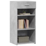 vidaXL Dulap, gri beton, 45x42,5x93 cm, lemn prelucrat vidaXL Dulap, gri beton, 45x42,5x93 cm, lemn prelucrat