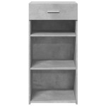 vidaXL Dulap, gri beton, 45x42,5x93 cm, lemn prelucrat vidaXL Dulap, gri beton, 45x42,5x93 cm, lemn prelucrat
