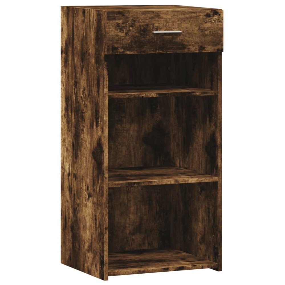 vidaXL Dulap, stejar afumat, 45x42,5x93 cm, lemn prelucrat