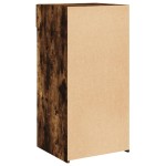 vidaXL Dulap, stejar afumat, 45x42,5x93 cm, lemn prelucrat