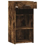 vidaXL Dulap, stejar afumat, 45x42,5x93 cm, lemn prelucrat