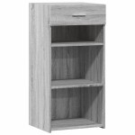 vidaXL Dulap, sonoma gri, 45x42,5x93 cm, lemn prelucrat