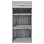 vidaXL Dulap, sonoma gri, 45x42,5x93 cm, lemn prelucrat