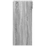 vidaXL Dulap, sonoma gri, 45x42,5x93 cm, lemn prelucrat