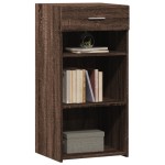 vidaXL Dulap, stejar maro, 45x42,5x93 cm, lemn prelucrat