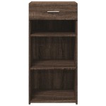 vidaXL Dulap, stejar maro, 45x42,5x93 cm, lemn prelucrat