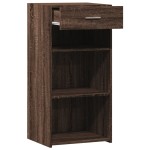 vidaXL Dulap, stejar maro, 45x42,5x93 cm, lemn prelucrat