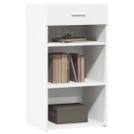 vidaXL Dulap, alb, 50x42,5x93 cm, lemn prelucrat