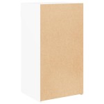 vidaXL Dulap, alb, 50x42,5x93 cm, lemn prelucrat