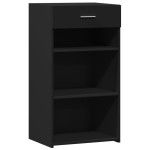 vidaXL Dulap, negru, 50x42,5x93 cm, lemn prelucrat