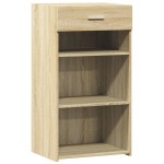 vidaXL Dulap, stejar sonoma, 50x42,5x93 cm, lemn prelucrat