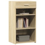 vidaXL Dulap, stejar sonoma, 50x42,5x93 cm, lemn prelucrat