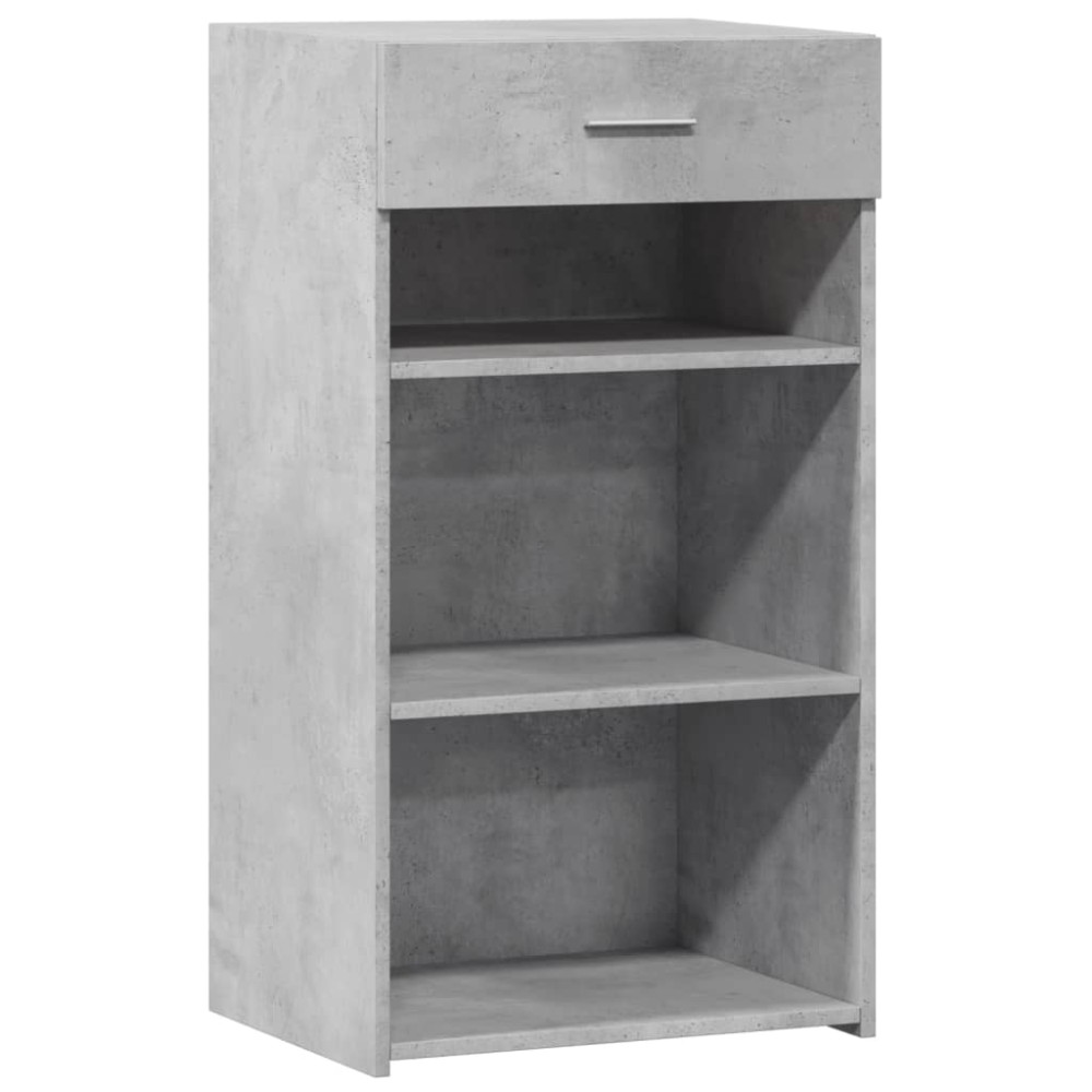 vidaXL Dulap, gri beton, 50x42,5x93 cm, lemn prelucrat