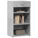 vidaXL Dulap, gri beton, 50x42,5x93 cm, lemn prelucrat vidaXL Dulap, gri beton, 50x42,5x93 cm, lemn prelucrat