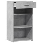 vidaXL Dulap, gri beton, 50x42,5x93 cm, lemn prelucrat vidaXL Dulap, gri beton, 50x42,5x93 cm, lemn prelucrat