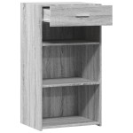 vidaXL Dulap, gri sonoma, 50x42,5x93 cm, lemn prelucrat