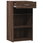 vidaXL Dulap, stejar maro, 50x42,5x93 cm, lemn prelucrat
