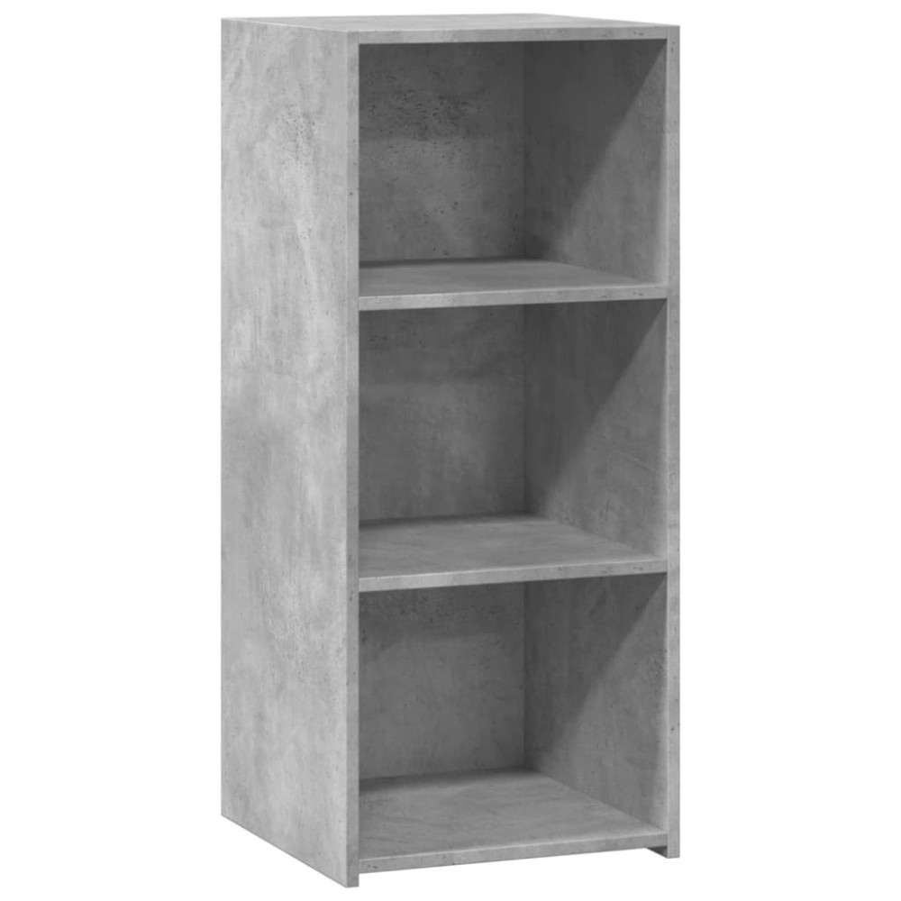 vidaXL Servantă, gri beton, 40x41x93 cm, lemn prelucrat