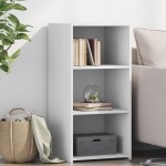 vidaXL Dulap, alb, 45x41x93 cm, lemn compozit
