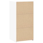 vidaXL Dulap, alb, 45x41x93 cm, lemn compozit