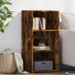 vidaXL Dulap, stejar fumuriu, 45x41x93 cm, lemn prelucrat
