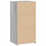vidaXL Dulap, gri sonoma, 45x41x93 cm, lemn compozit vidaXL Dulap, gri sonoma, 45x41x93 cm, lemn compozit